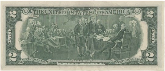 Michigan $2 Bill Authentic Legal Tender World Reserve Monetary Exchange
